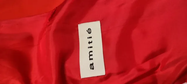 Abito giacca rosso da donna