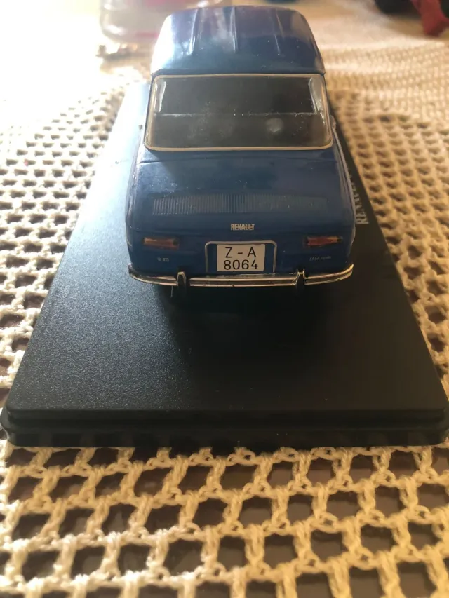 Renault 8 TS 1968 - Modelo Azul