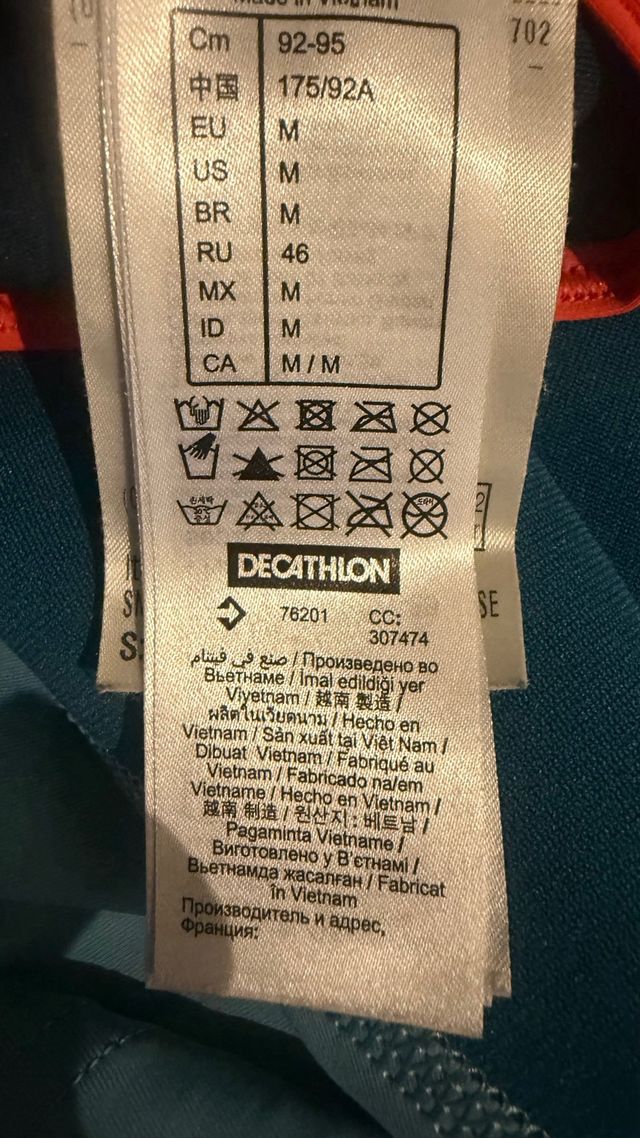 Camiseta neopreno Decathlon surf verano talla M