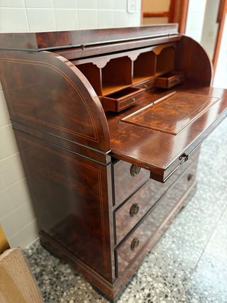 Escritorio Bureau Madera y Metal