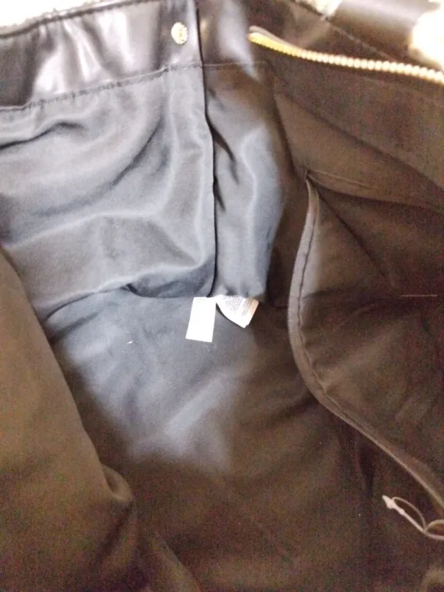 Bolso Liu Jo borreguito beige y negro