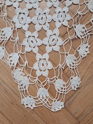 Runner centrotavola vintage uncinetto