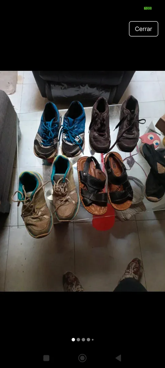 Lote Zapatillas Deportivas Talla 43 + Sandalias