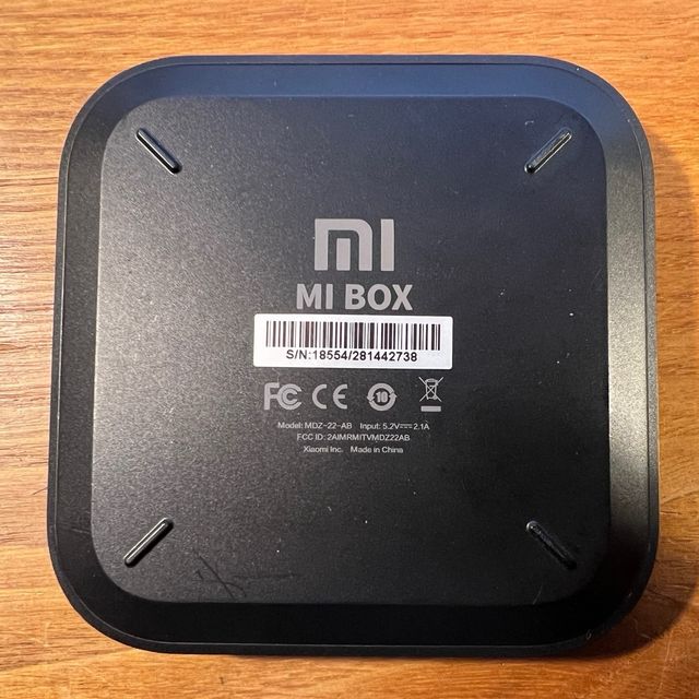 Xiaomi Mi Box S 4K MiBox 4, versión 9.
