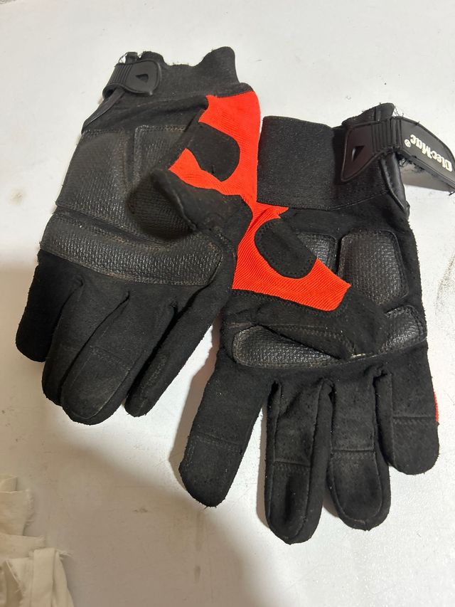 Guantes Oleo-Mac Motosierra Naranja/Negro