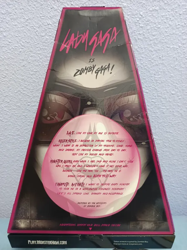 Muñeca Monster High Zomby Gaga Colección