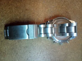 Reloj Swatch Vintage Plata y Blanco