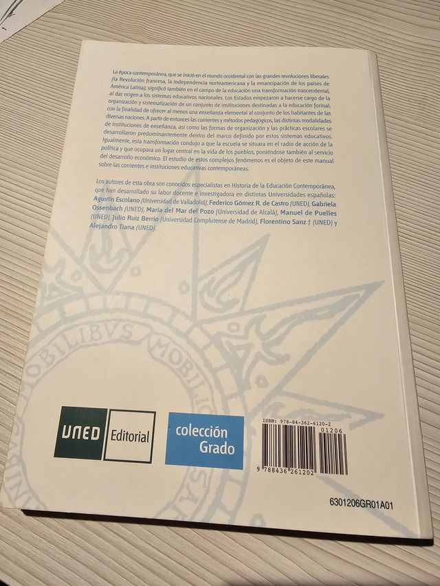 Corrientes e instituciones educativas contempor...