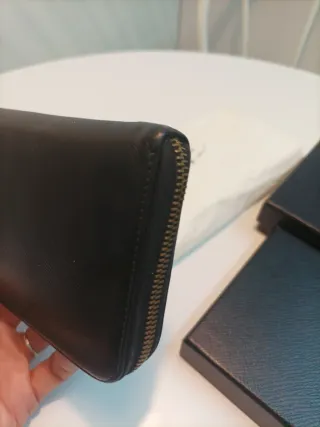 Cartera Prada Cuero Negra