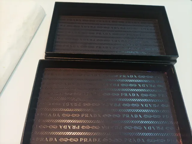 Cartera Prada Cuero Negra