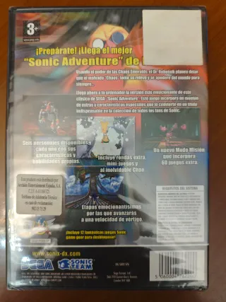 Sonic Adventure DX Director's Cut PC Precintado