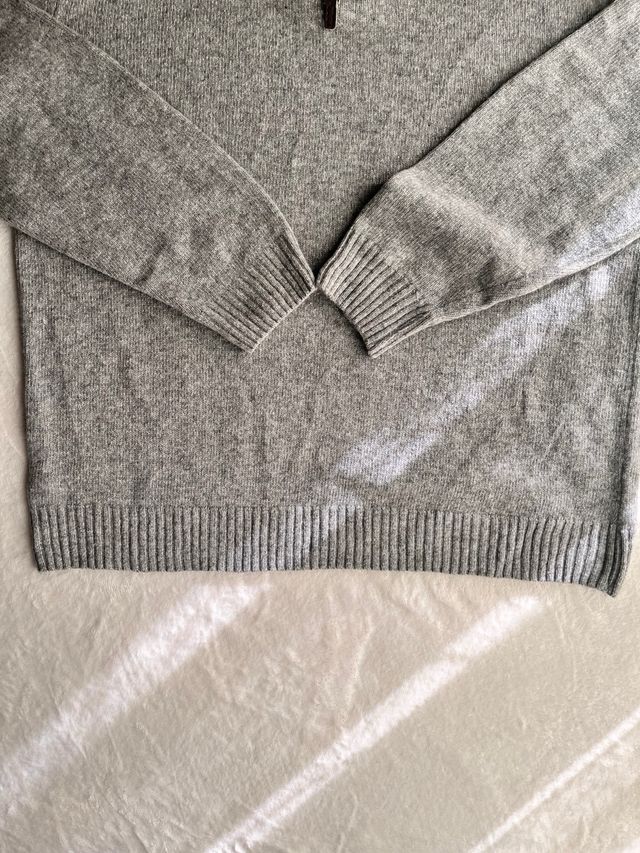 Maglione Matteo Volpi uomo lana zip collo alto