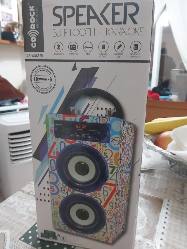 Altavoz GO ROCK Bluetooth Karaoke GR-WSK145