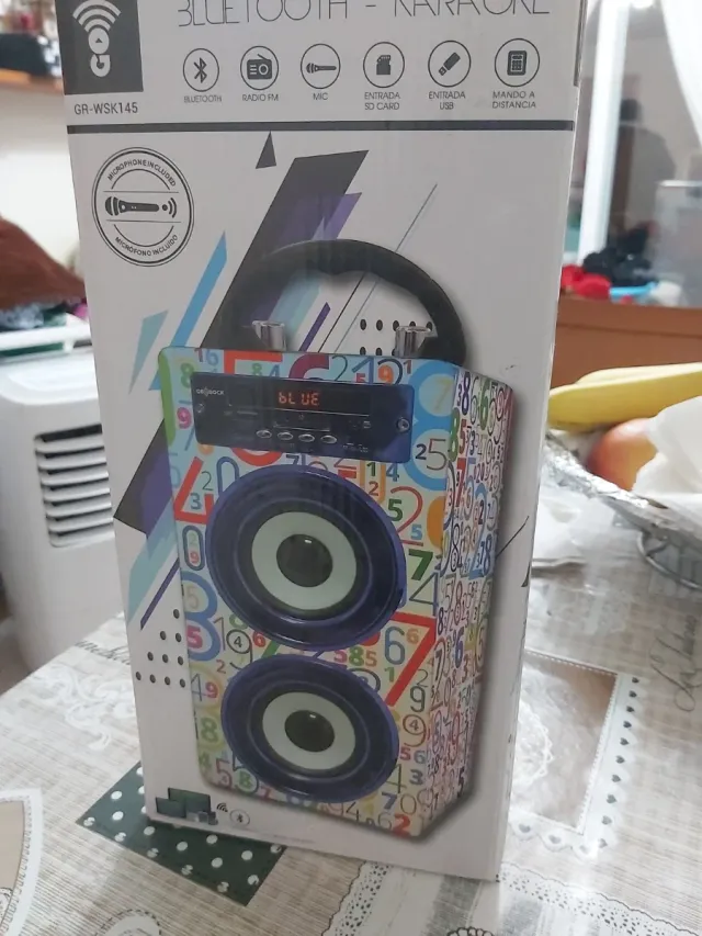 Altavoz GO ROCK Bluetooth Karaoke GR-WSK145