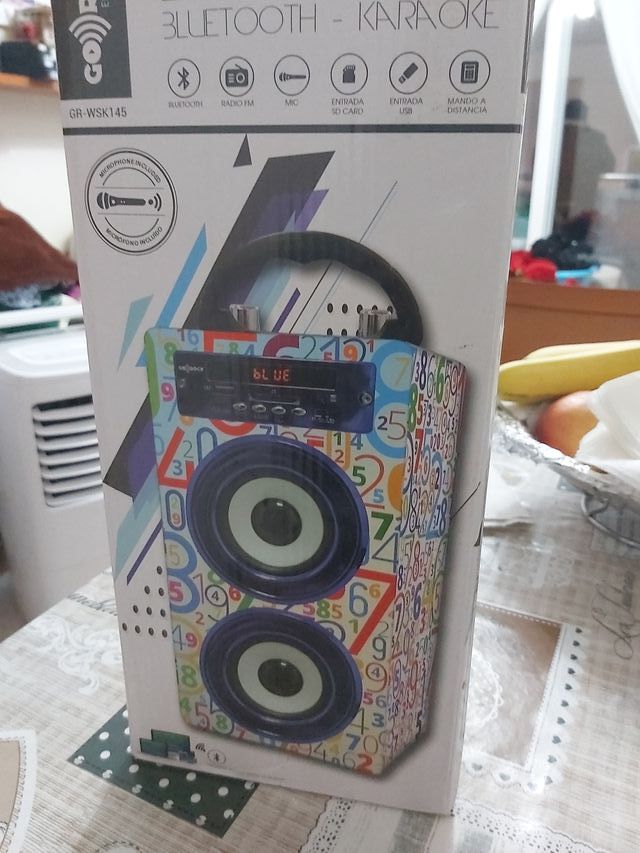 Altavoz GO ROCK Bluetooth Karaoke GR-WSK145