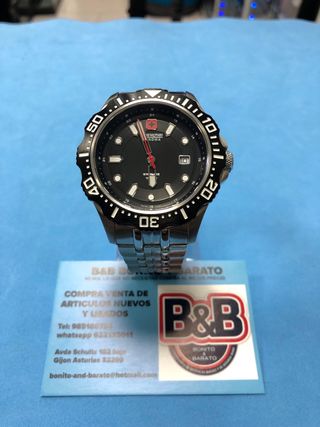 Reloj Hanowa Swiss Military Sapphire Negro