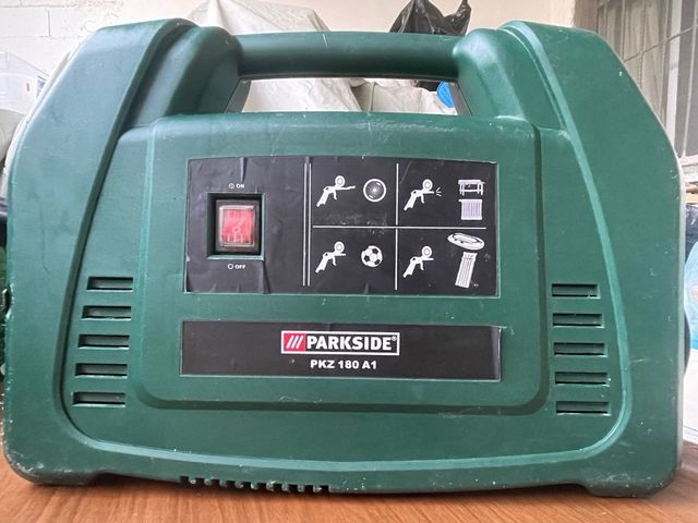 Compresor de aire portátil Parkside PKZ 180 A1