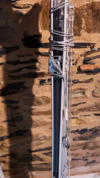 Persiane veneziane in alluminio grigio