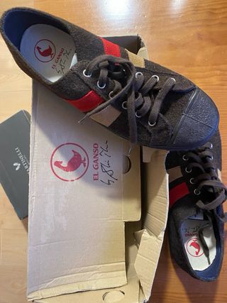 Zapatillas El Ganso Marrones Talla 41