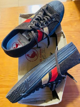 Zapatillas El Ganso Marrones Talla 41