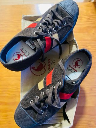 Zapatillas El Ganso Marrones Talla 41