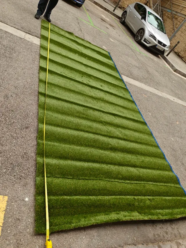 Césped artificial para exteriores