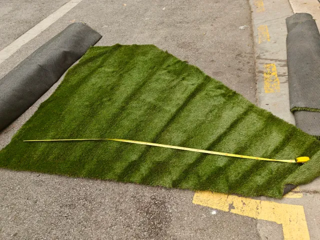 Césped artificial para exteriores