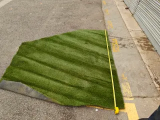Césped artificial para exteriores