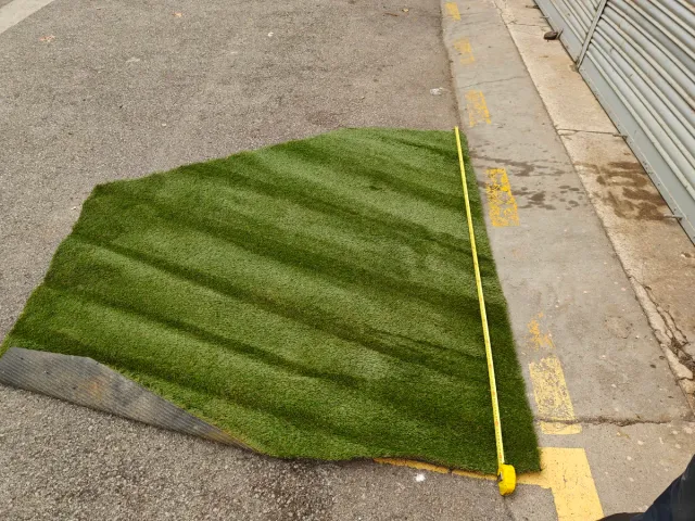 Césped artificial para exteriores