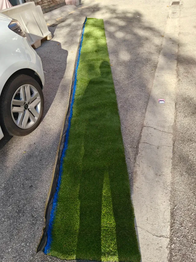 Césped artificial para exteriores