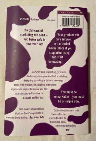 Purple Cow: Transform Your Business by Being Remar