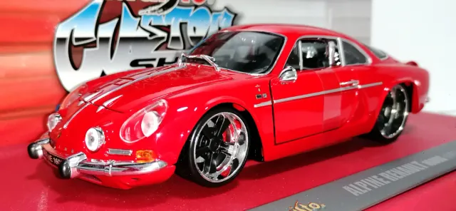 RENAULT ALPINE 1600 ROJO MAISTO CUSTOM ESCALA 1:18