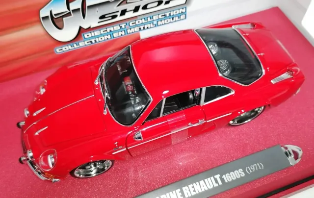 RENAULT ALPINE 1600 ROJO MAISTO CUSTOM ESCALA 1:18