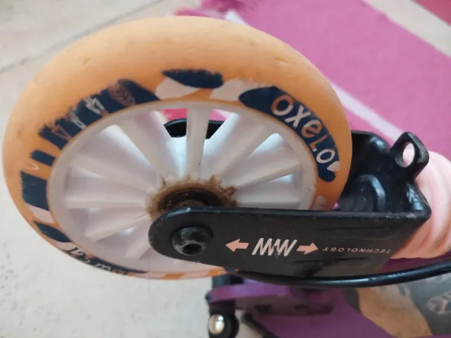 Patinete Oxelo morado