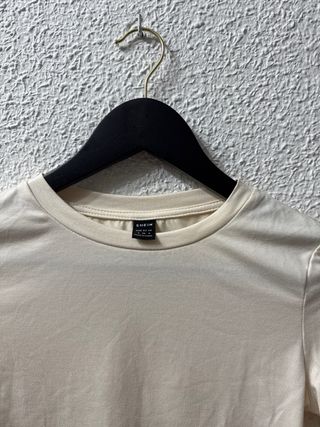 Camiseta SHEIN manga larga beige Talla S