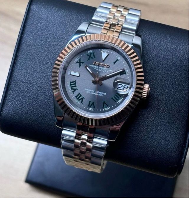 Seiko Mod Datejust Wimbeldon