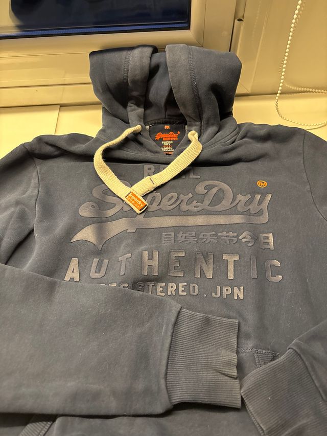 Sudadera Superdry Azul Marino Talla M