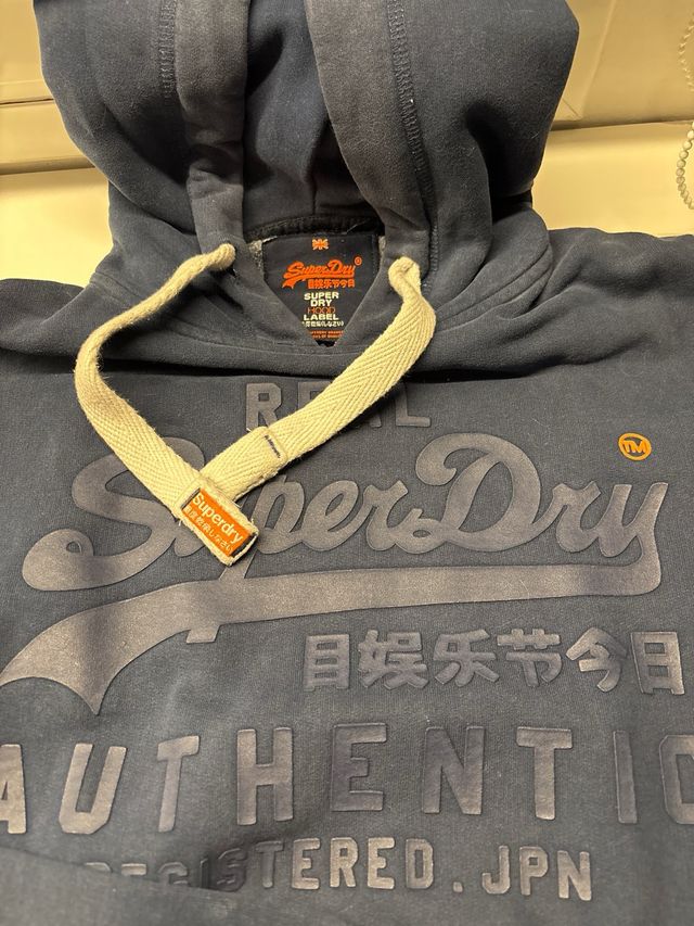 Sudadera Superdry Azul Marino Talla M