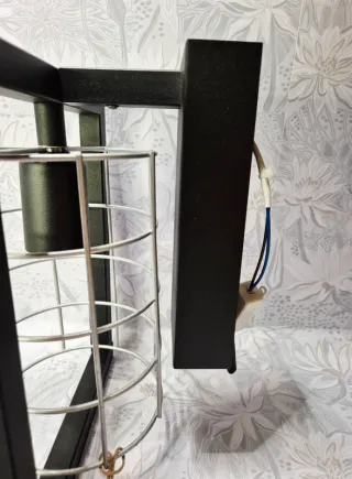 Applique Eglo Jubily Industrial Nero/Argento