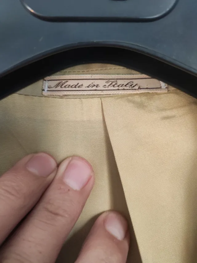 Abito elegante in cotone beige