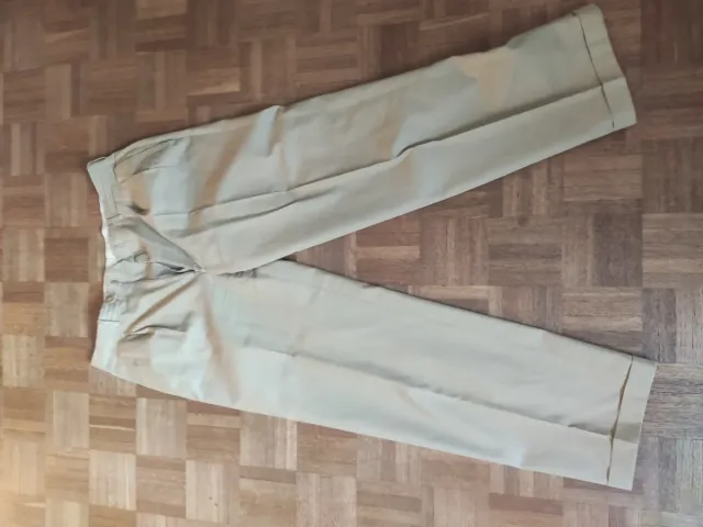 Abito elegante in cotone beige