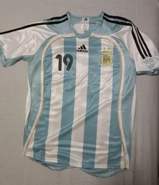 Camiseta Argentina 2005 Adidas Messi Debut