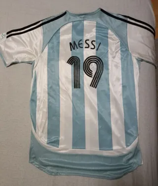 Camiseta Argentina 2005 Adidas Messi Debut