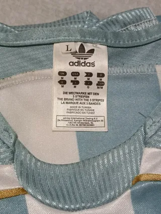 Camiseta Argentina 2005 Adidas Messi Debut