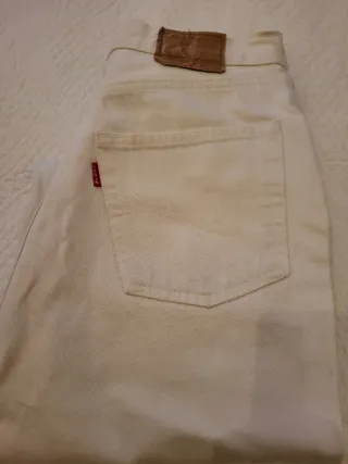 Pantalón Levi's  Blanco Unisex