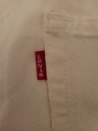 Pantalón Levi's  Blanco Unisex