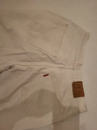 Pantalón Levi's  Blanco Unisex