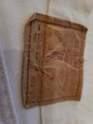 Pantalón Levi's  Blanco Unisex