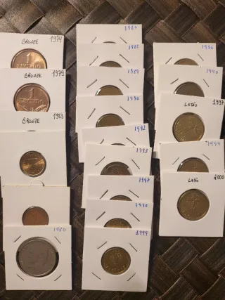 20 Moedas República Portuguesa Várias Datas