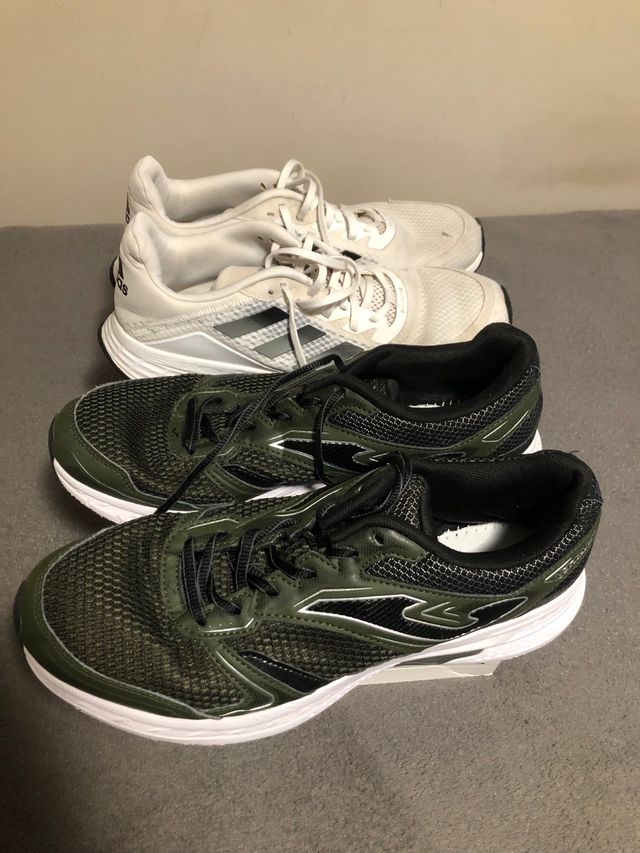 Pack 2 pares zapatillas Adidas y Joma